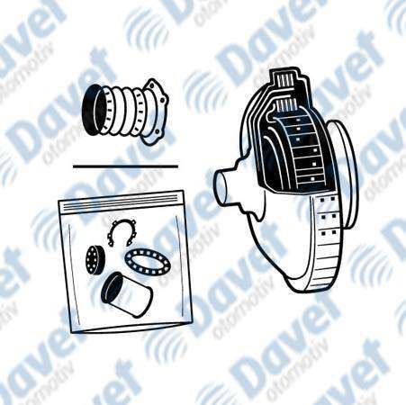 VALEO 855201 Debriyaj Seti Islak Kavrama Renault Captur Ii 20- Clio V 19- Megane Iv 18- Nissan X-Trail Iii 19- Qashqai Ii 18- 1.3 Tce 1.5 Blue Dci 1.6 Tce Dw5 7 Vitesli Cift Kavrama Otomatik  ####